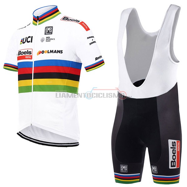 Abbigliamento Ciclismo UCI World Champion Leader UAE 2017 bianco